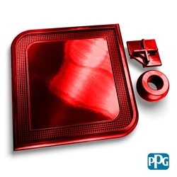 PPG Transparent Red Candy, Red, Translucent, soft, transparent, top, coat