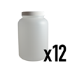 2 lb. Empty Container (12 pack) - DISCONTINUED 2 lb Empty Container, bottle, bottles