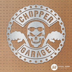 Chopper Garage Chopper Garage, chopper, garage, skull