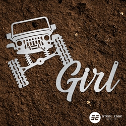 Jeep Girl Sign Jeep Girl Sign, jeep, girl, sign, rock, crawler