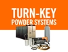 Plug & Play Powder Coating System (4x6x6 LP Oven, HS02 LED Gun & 100 lb  LP Tank)  ASSEMBLED Plug & Play Powder Coating System