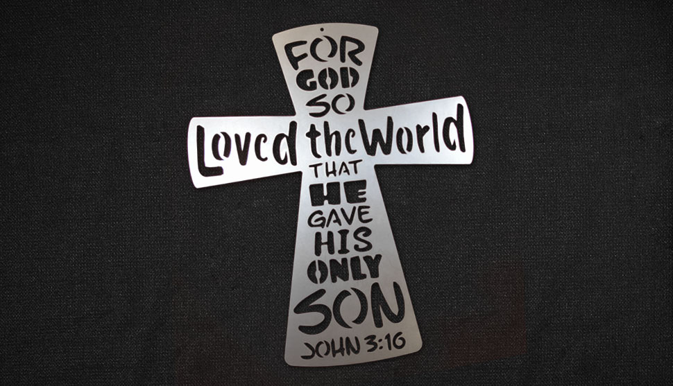 John 3:16 Cross
