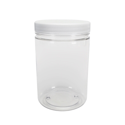 1 lb. Empty Container - Clear 1 lb Empty Container, bottle, bottles
