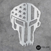 American Flag Punisher Skull - PSKULL