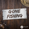 Gone Fishing fish, fishing, gone, sign