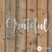 Grateful Lettering - G-LETTER