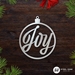 Joy Ornament - JOY-ORMT