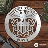 US Navy Crest - Circle us, united, states, navy, crest, usa,