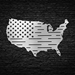 USA Outline Flag - USAOF