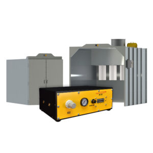 Kool Koat Turn-Key Powder System: 4X6X8 Oven, 8X8X8 Booth, Hyper Smooth 02 LED