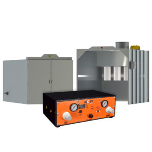 Columbia Coatings Turn-Key Powder System #4: 6X6X10 Oven, 8X8X8 Booth, Kool Koat 3.0 DPW